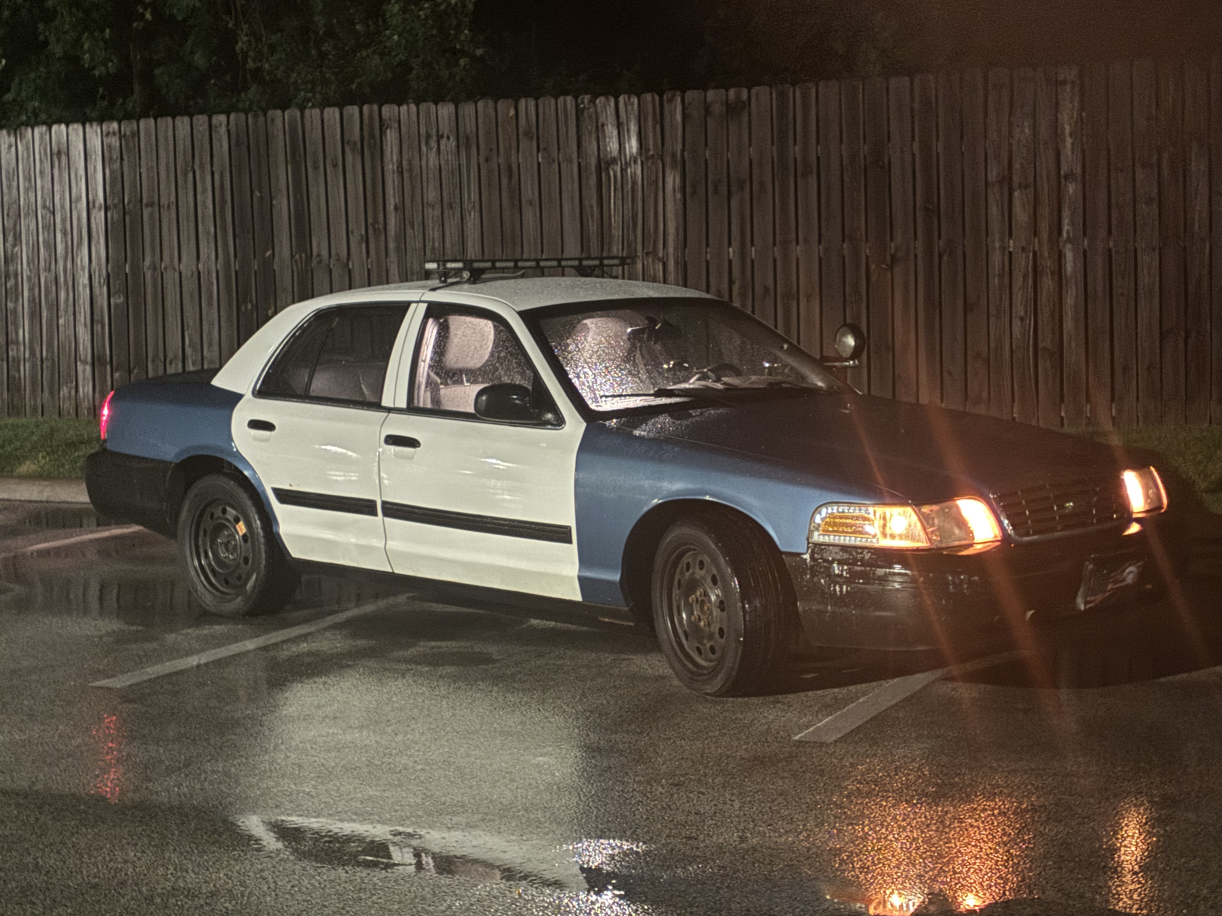 Unit 46 Crown Victoria — Night Rain