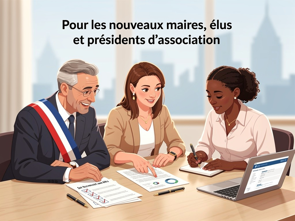 Illustration pour les nouveaux maires, élus et présidents d'association