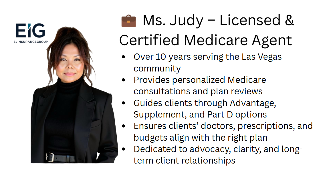 Ms. Judy — Licensed Medicare Agent