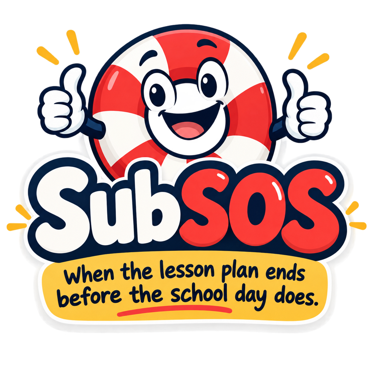 SubSOS — When the lesson plan ends before the school day does.