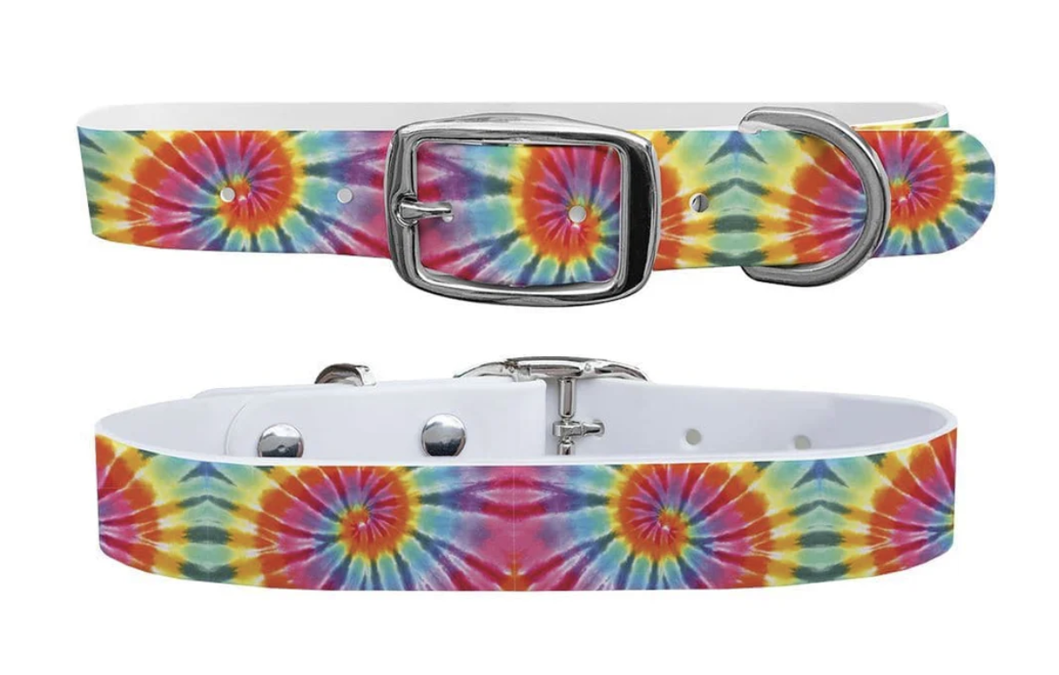 Tie-Dye Swirl collar