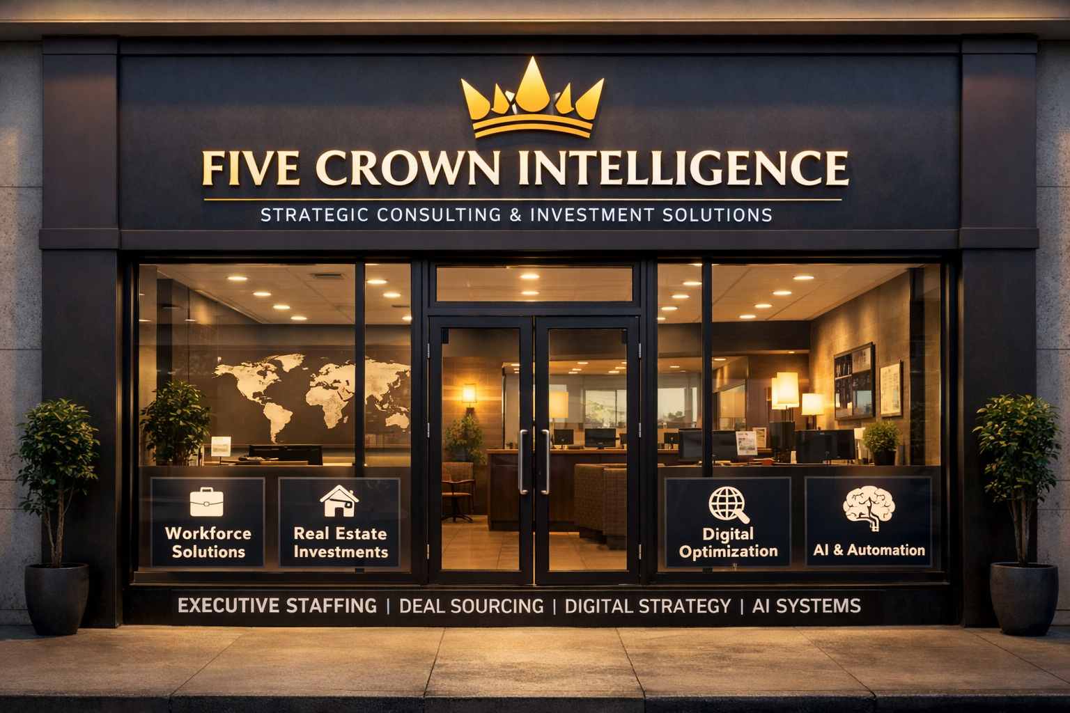 Five Crown Intelligence — Strategic Consulting & Investment Solutions