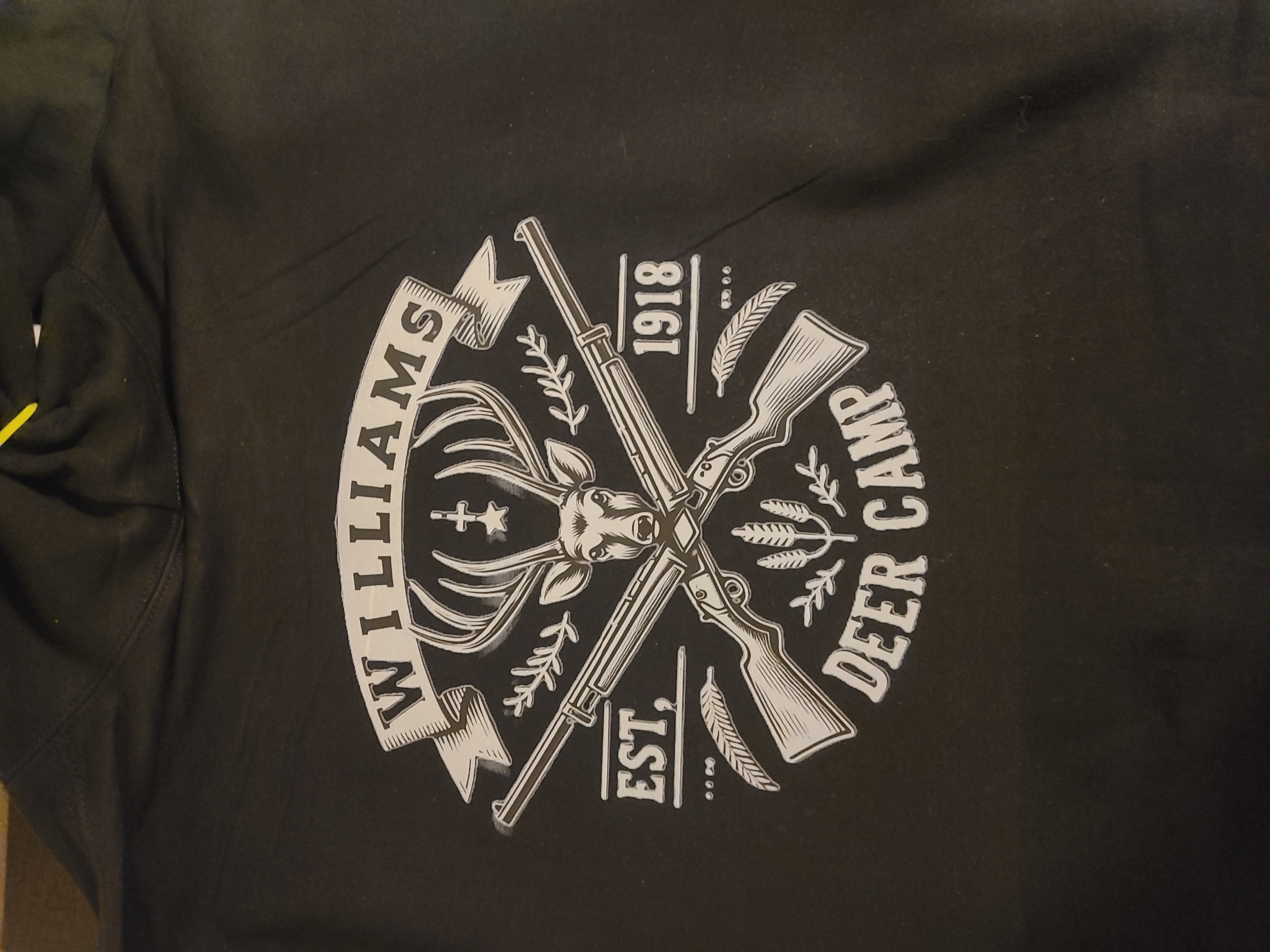 Deer camp hoodie