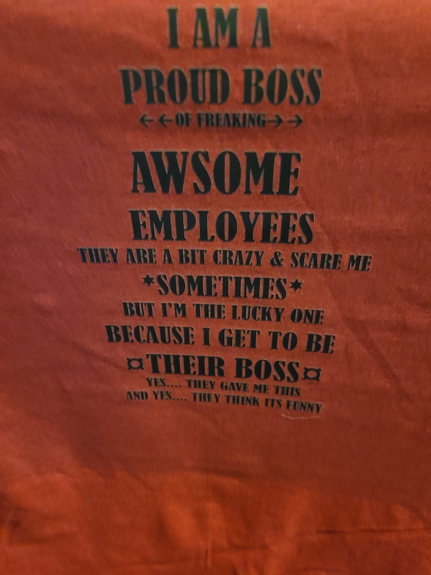 Statement t-shirt