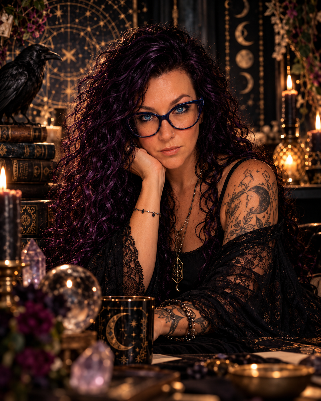 Lacey, the Tiny Human Witch behind Beautifully Complicated Astrology