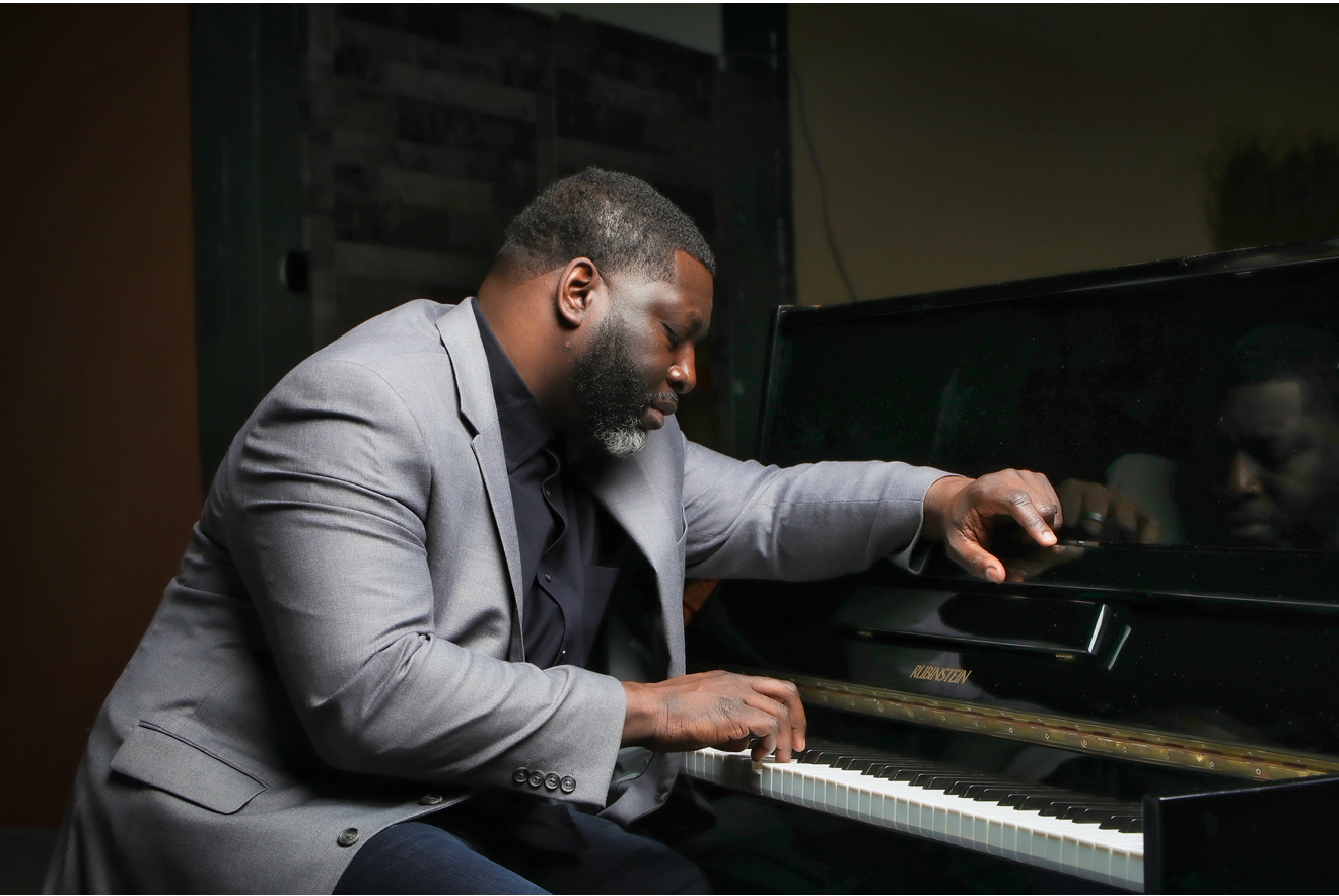 Jamar Jones at the piano