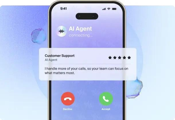 AI Agent Phone Interface