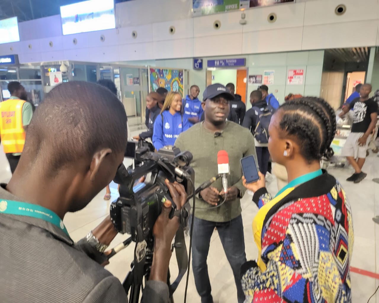 Directeur ESIG interviewé par la télévision togolaise