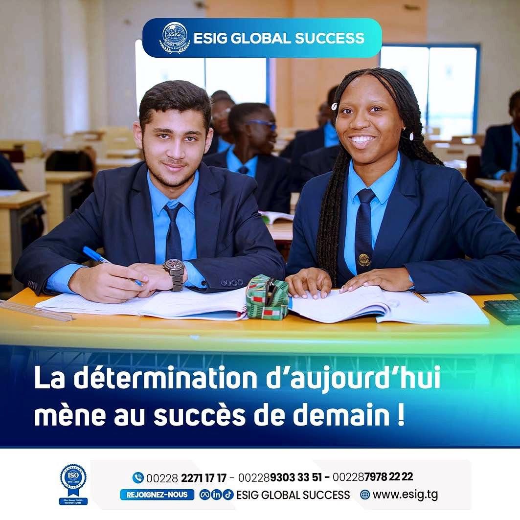 Photo étudiants ESIG en cours