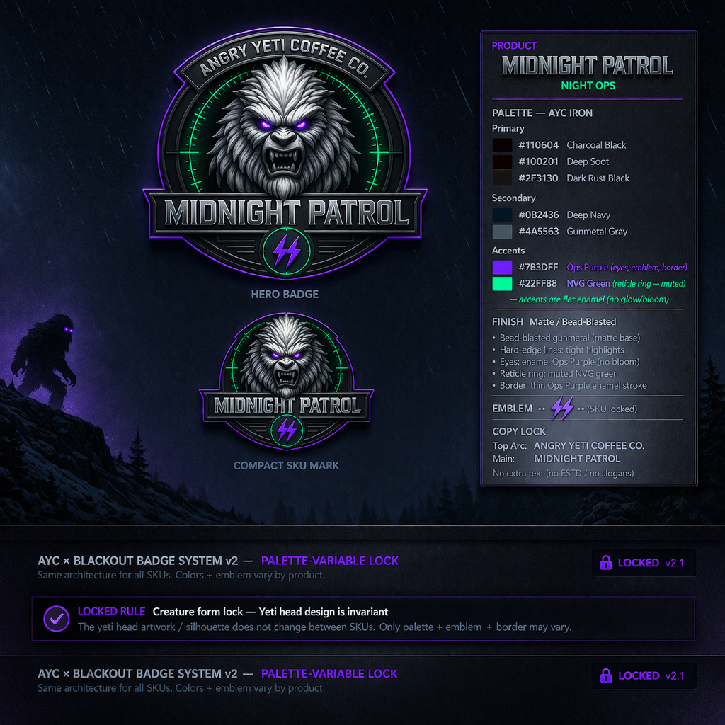 Midnight Patrol — Spec Sheet