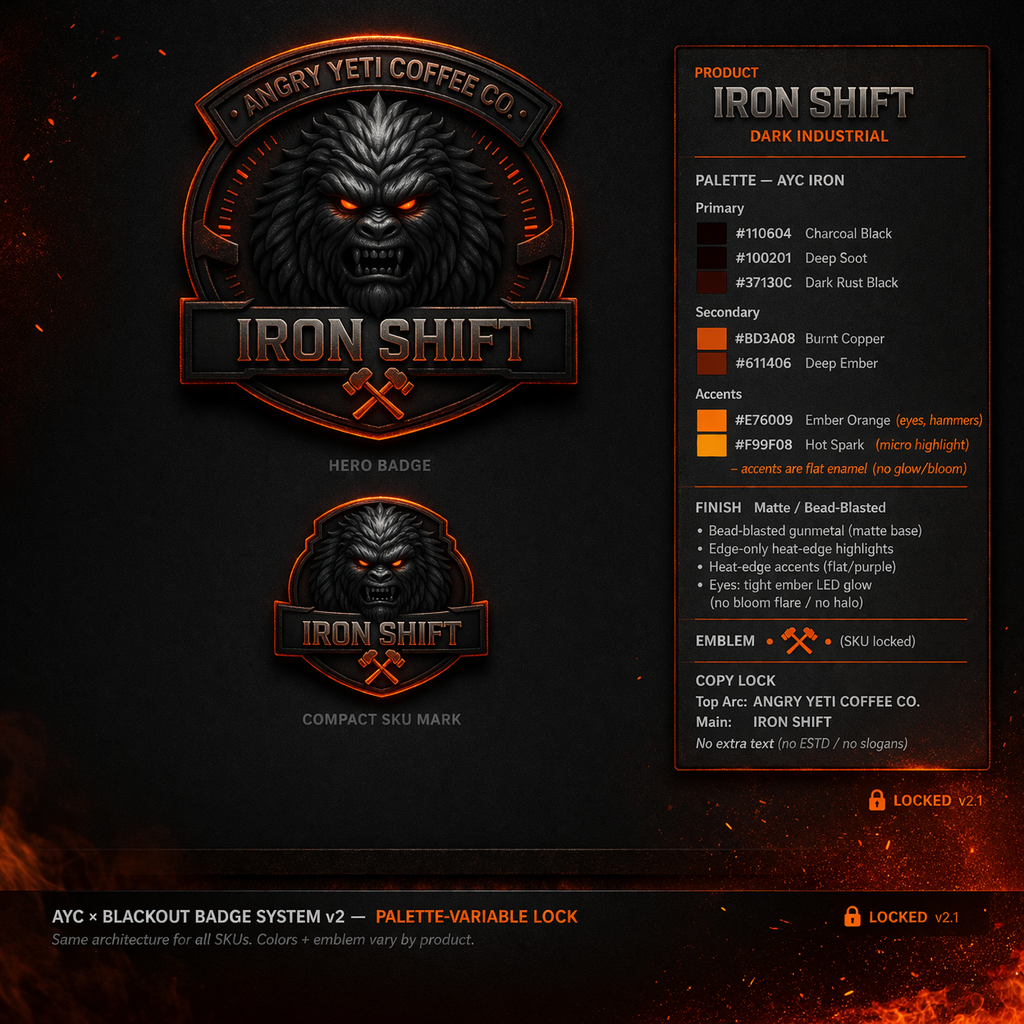 Iron Shift — Spec Sheet