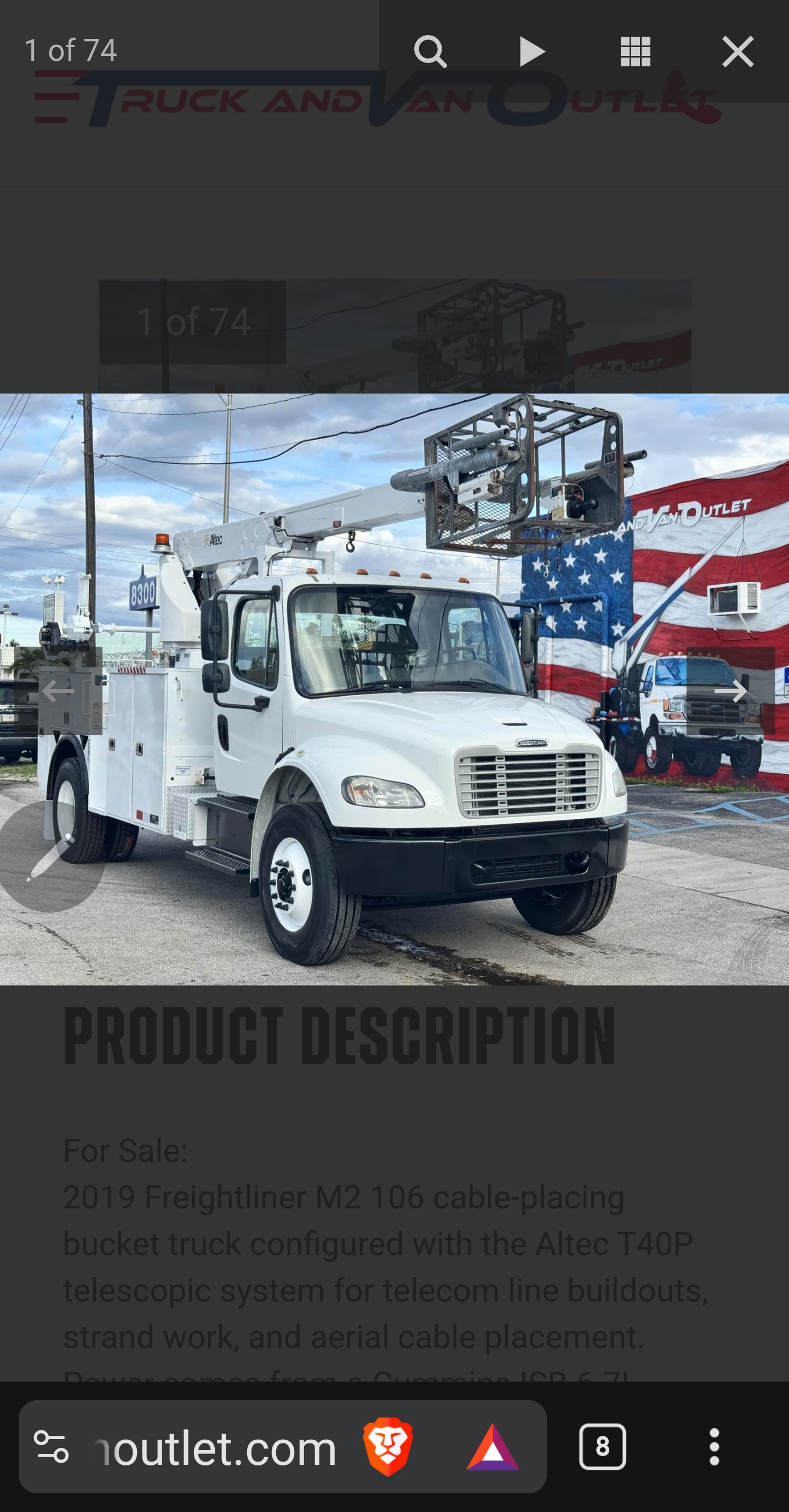 2019 Freightliner M21