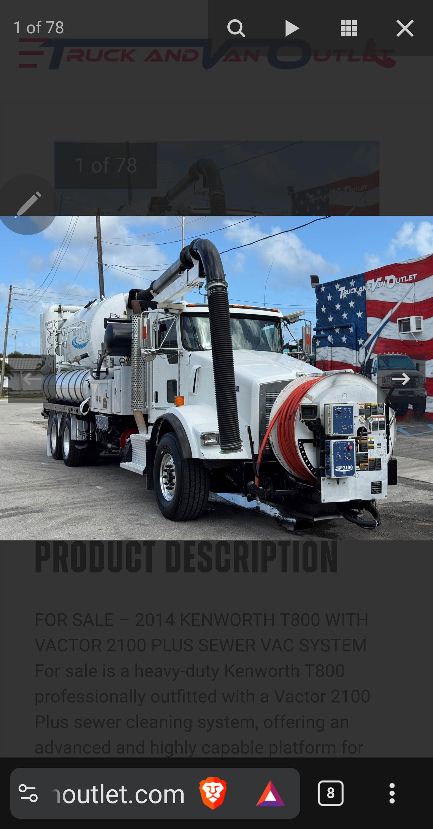 2014 Kenworth T800