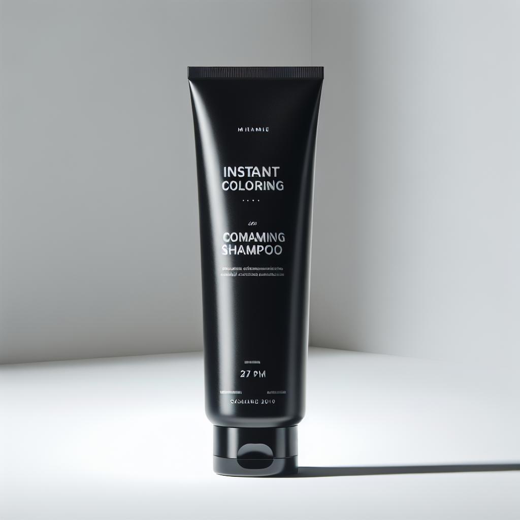 Shampoing Colorant Instantané — Noir Intense