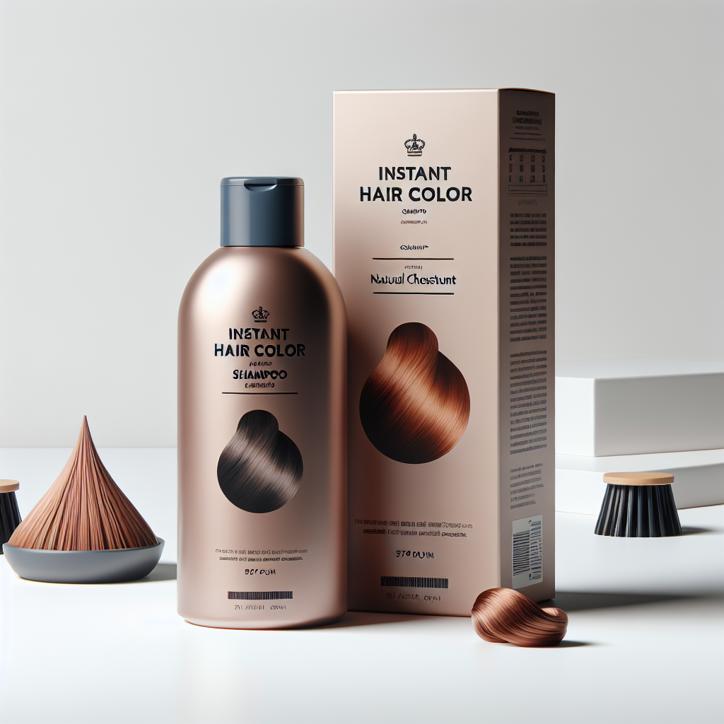 Shampoing Colorant Instantané — Châtain Naturel