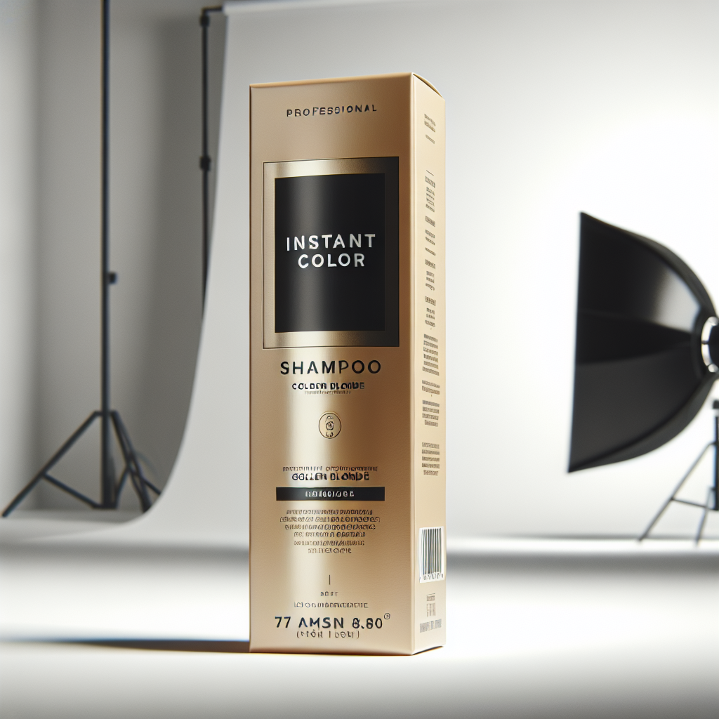 Shampoing Colorant Instantané — Blond Doré