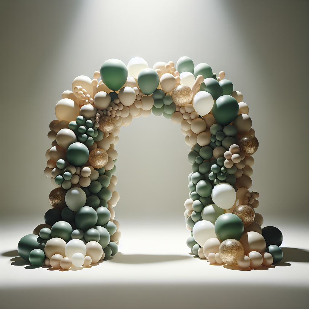 Sage & Cream Balloon Garland Kit