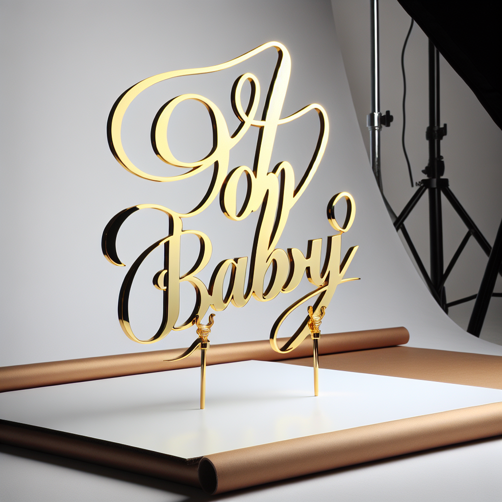 Oh Baby Cake Topper