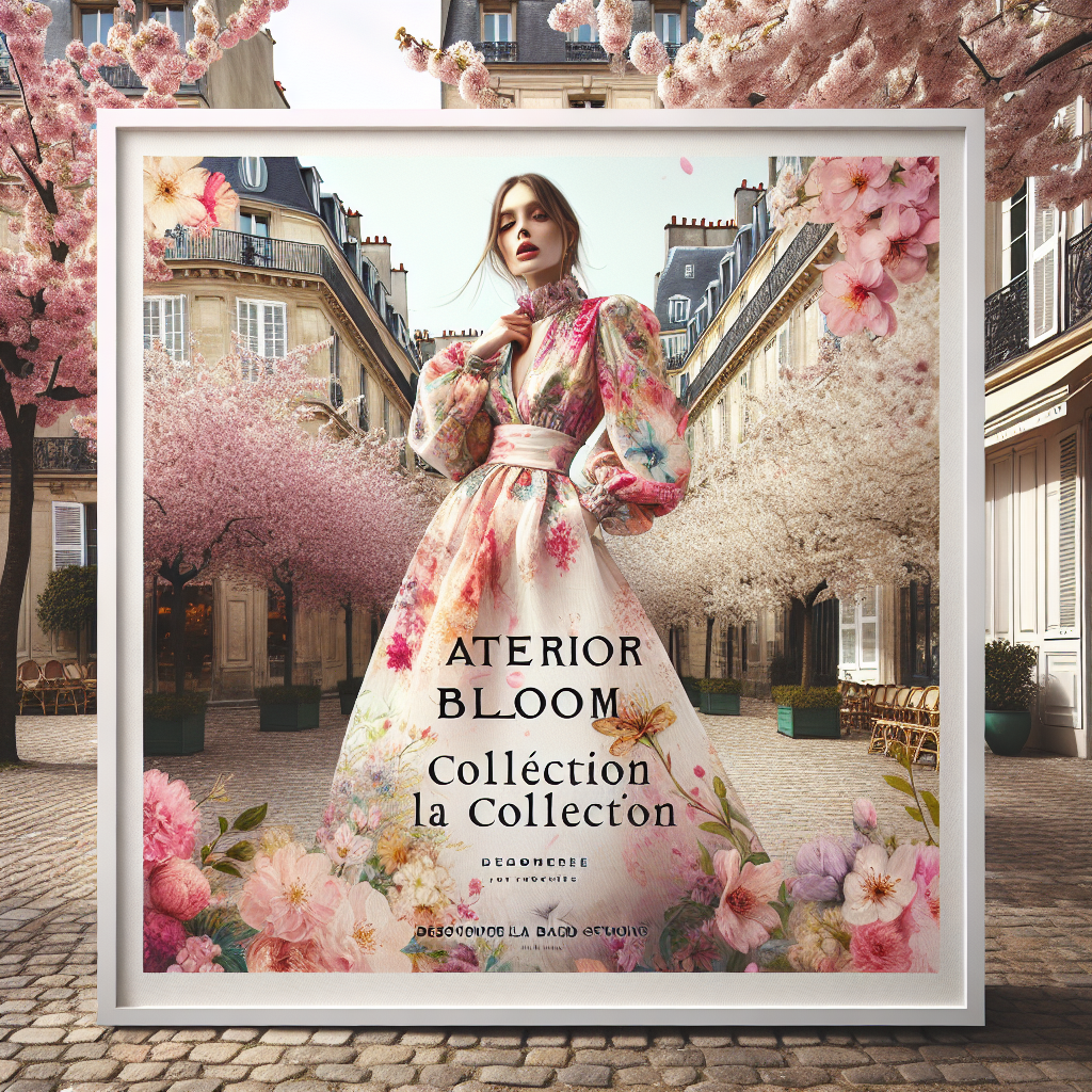 Post Facebook Atelier Bloom collection printemps — généré par IA