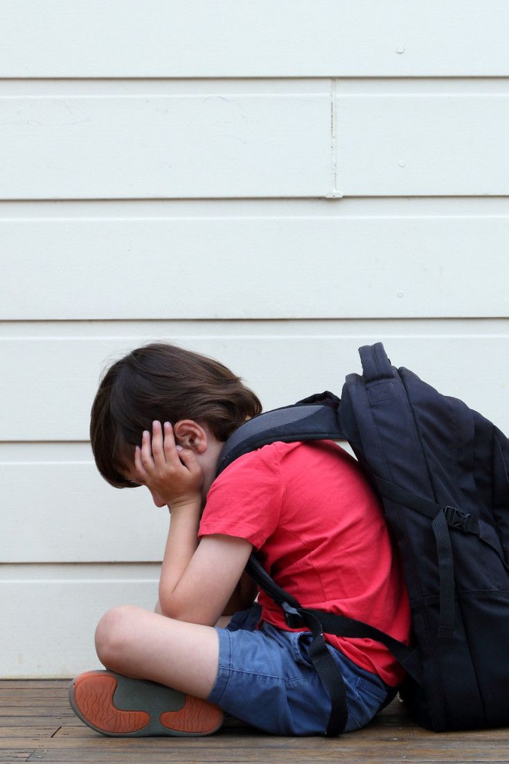 Student struggling with anxiety and stress