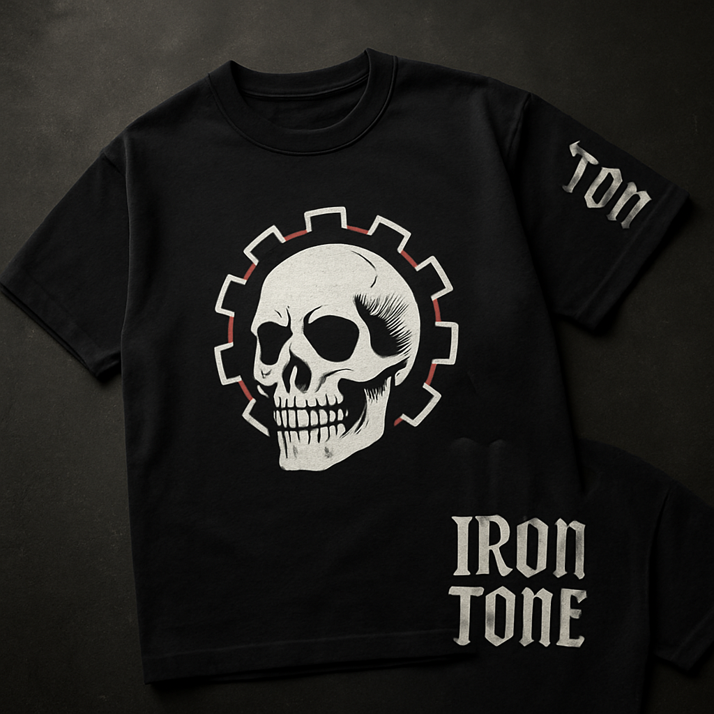The IronTone Skull-and-Gear: How the Original Logo Tee Came Together