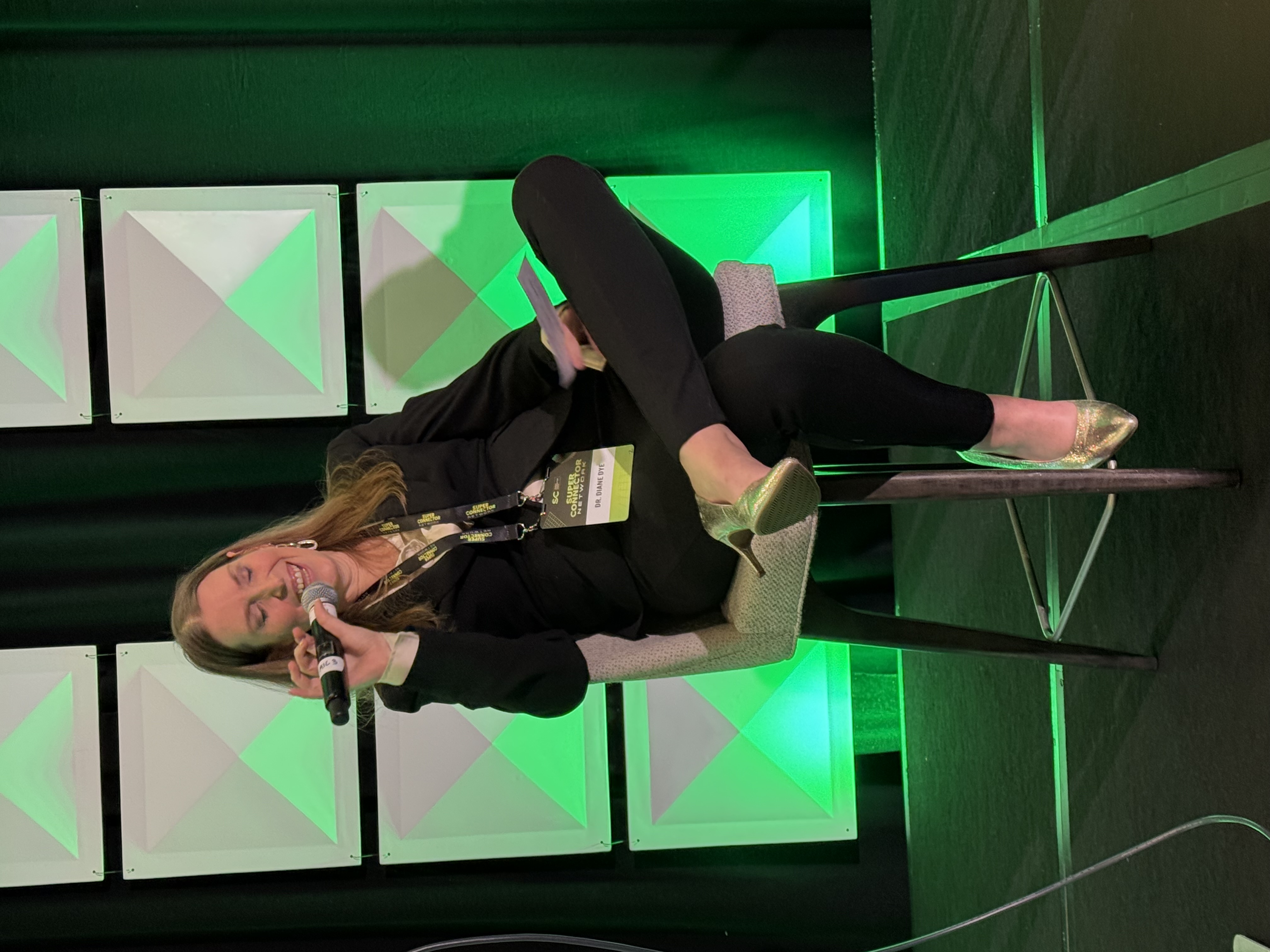 Dr. Dye on panel at Super Connector Network