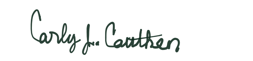 Carly's signature