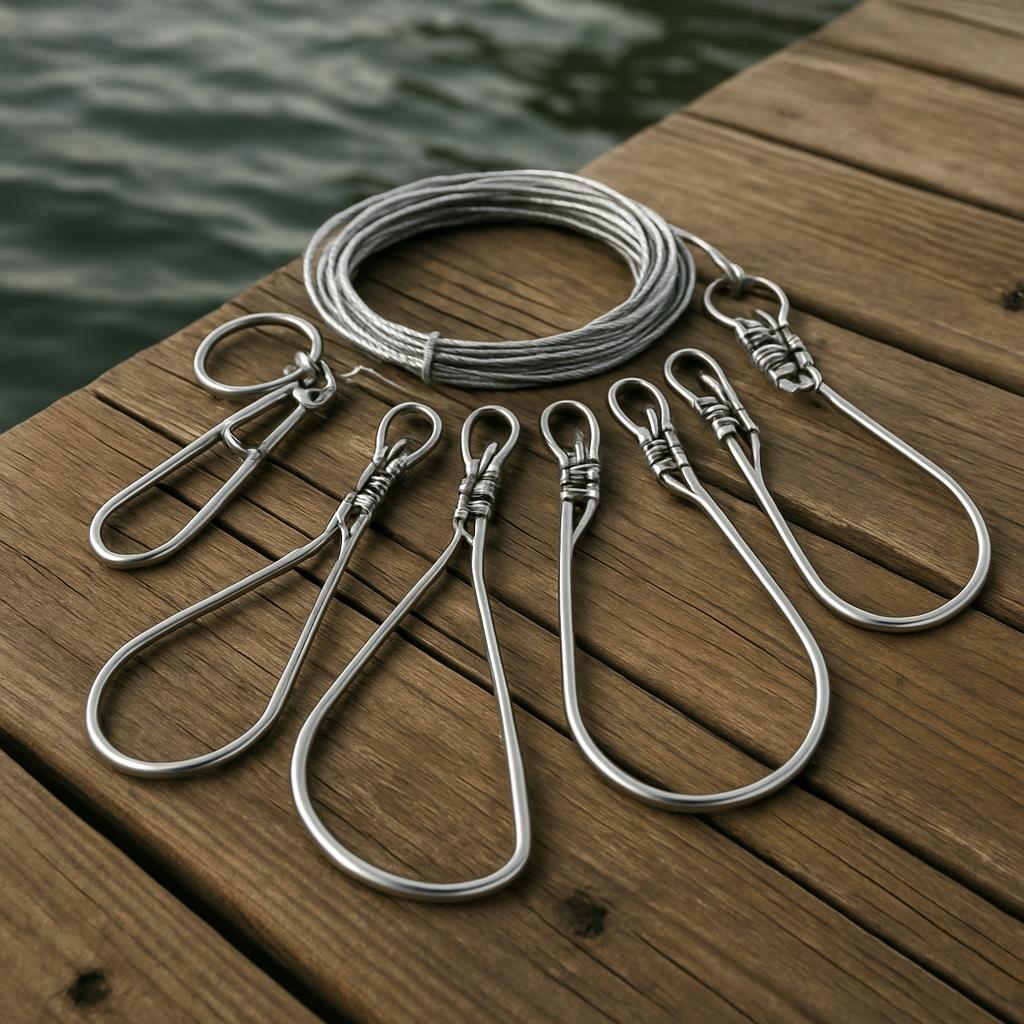 Stainless Steel Fishing Stringer 6-Hook