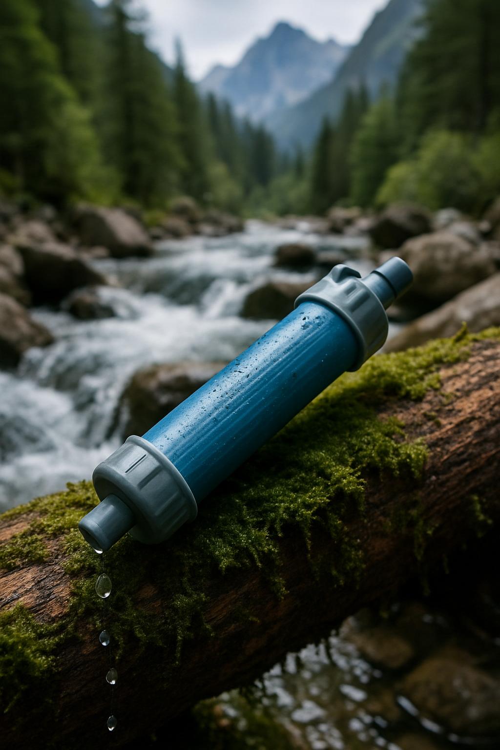 Sawyer Mini Water Filter — 0.1 Micron Survival Water Filtration