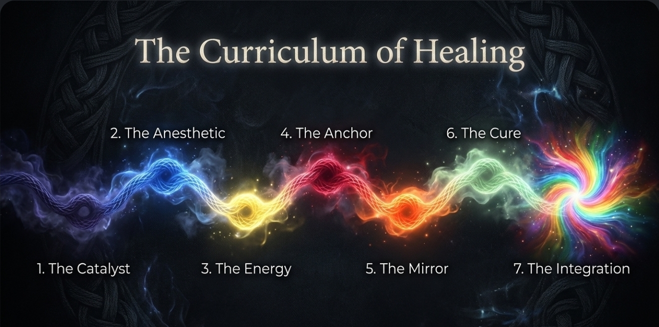The Curriculum of Healing — seven stages of the Songs' teachings