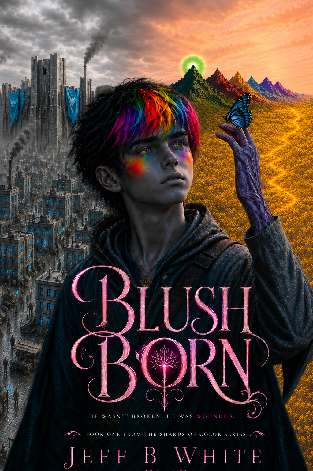 Blush Born by Jeff B. White — Book One of the Shards of Color Trilogy