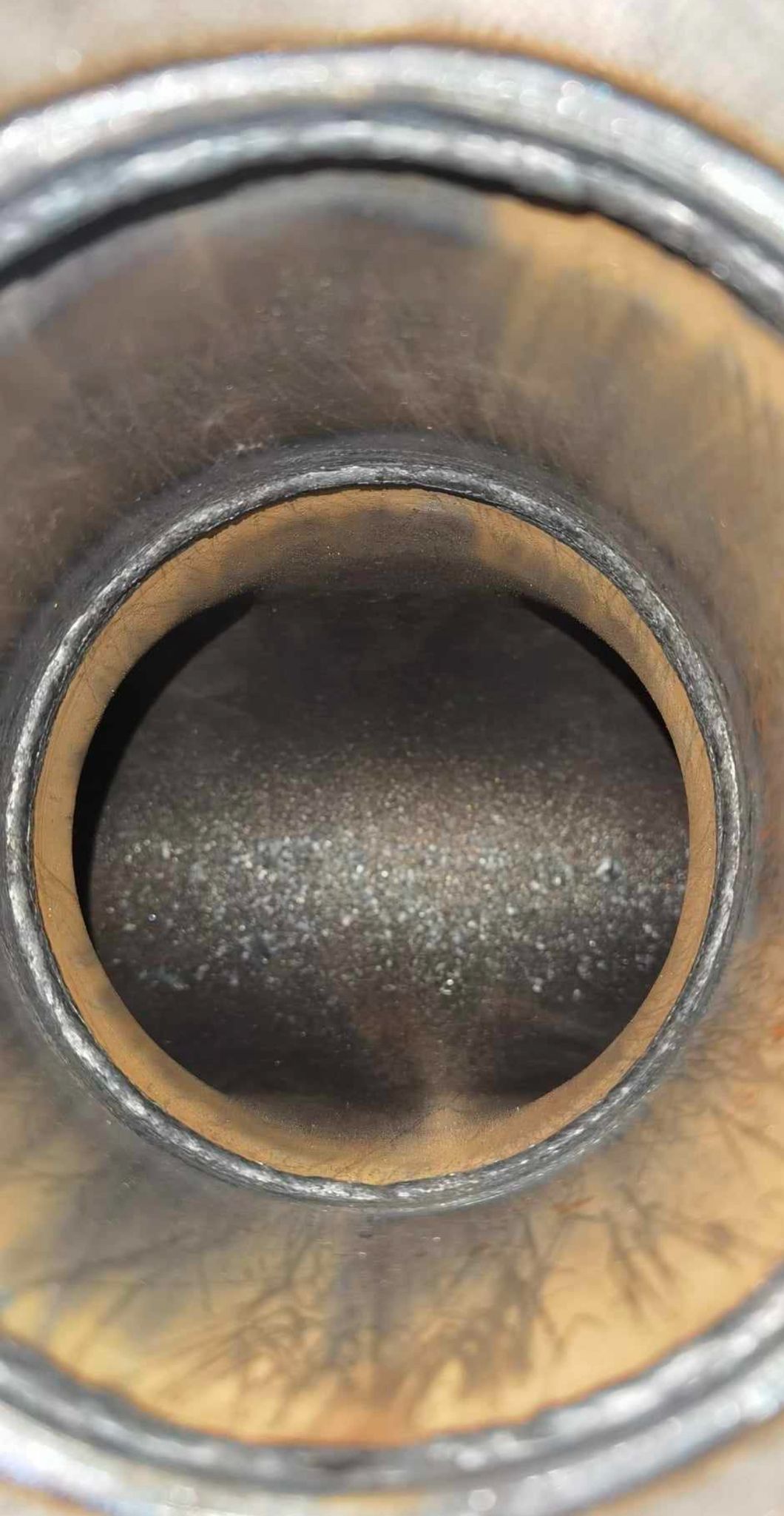Soudure TIG intérieur tuyau — détail cordon, qualité de soudure