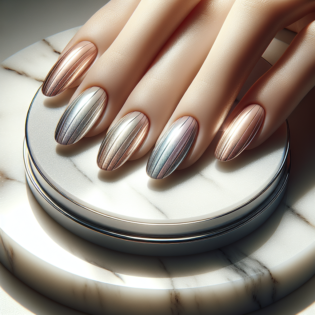 Chrome Nails - trending nail design