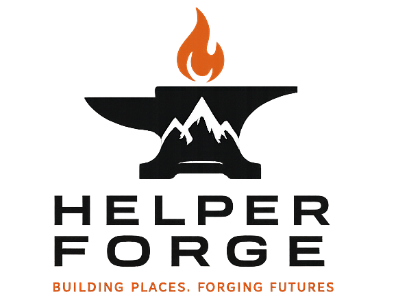 Helper Forge — Building Places. Forging Futures.