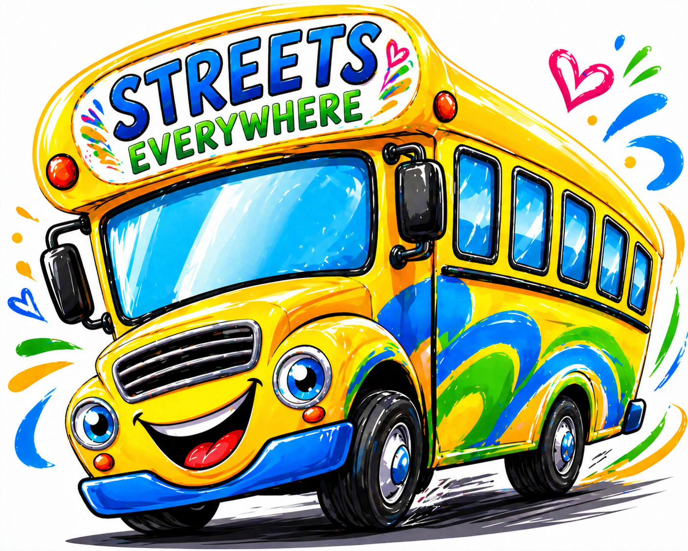 StreetsEverywhere Bus Mascot