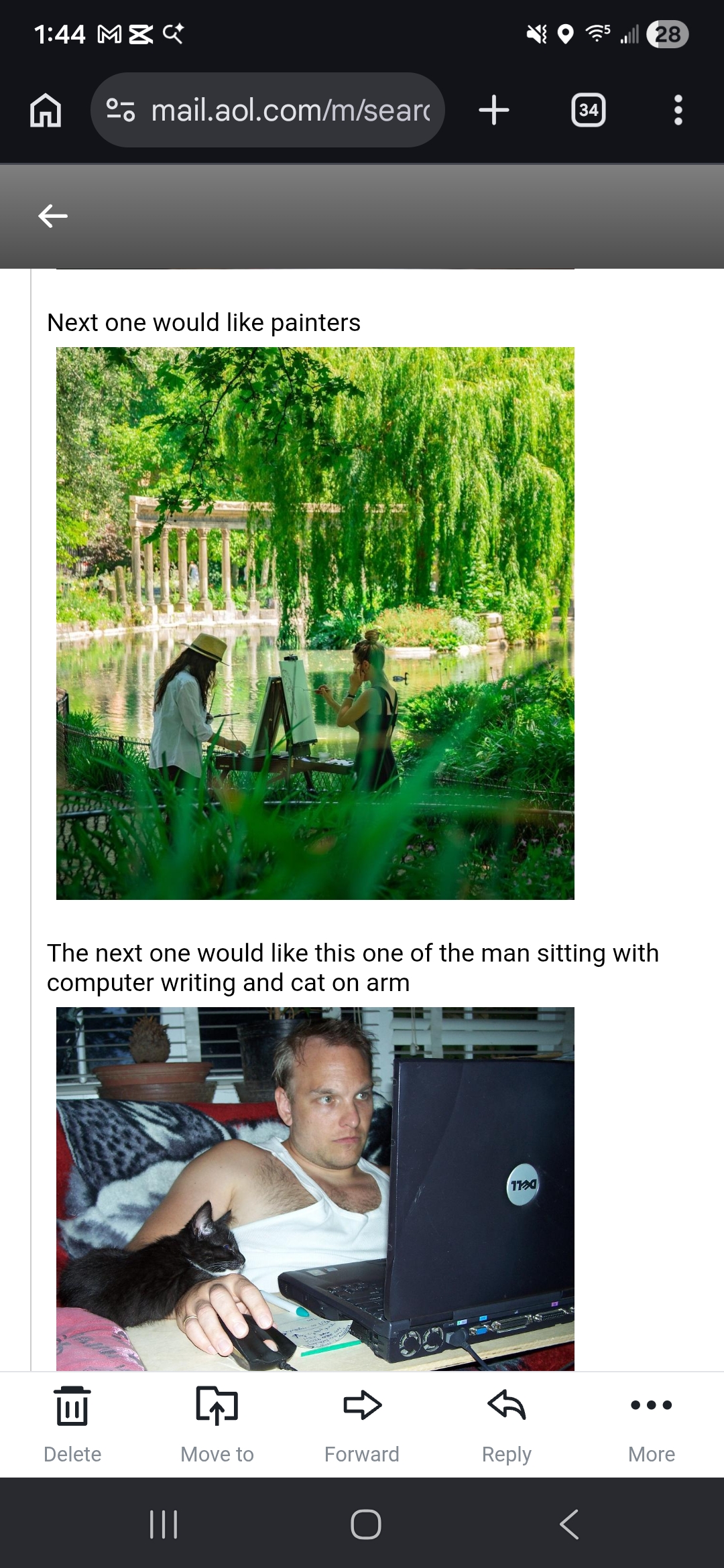 Painters by the water