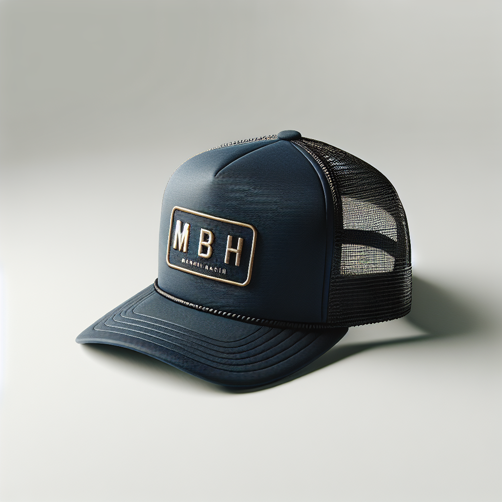 MBH Trucker Hat — Navy/Gold