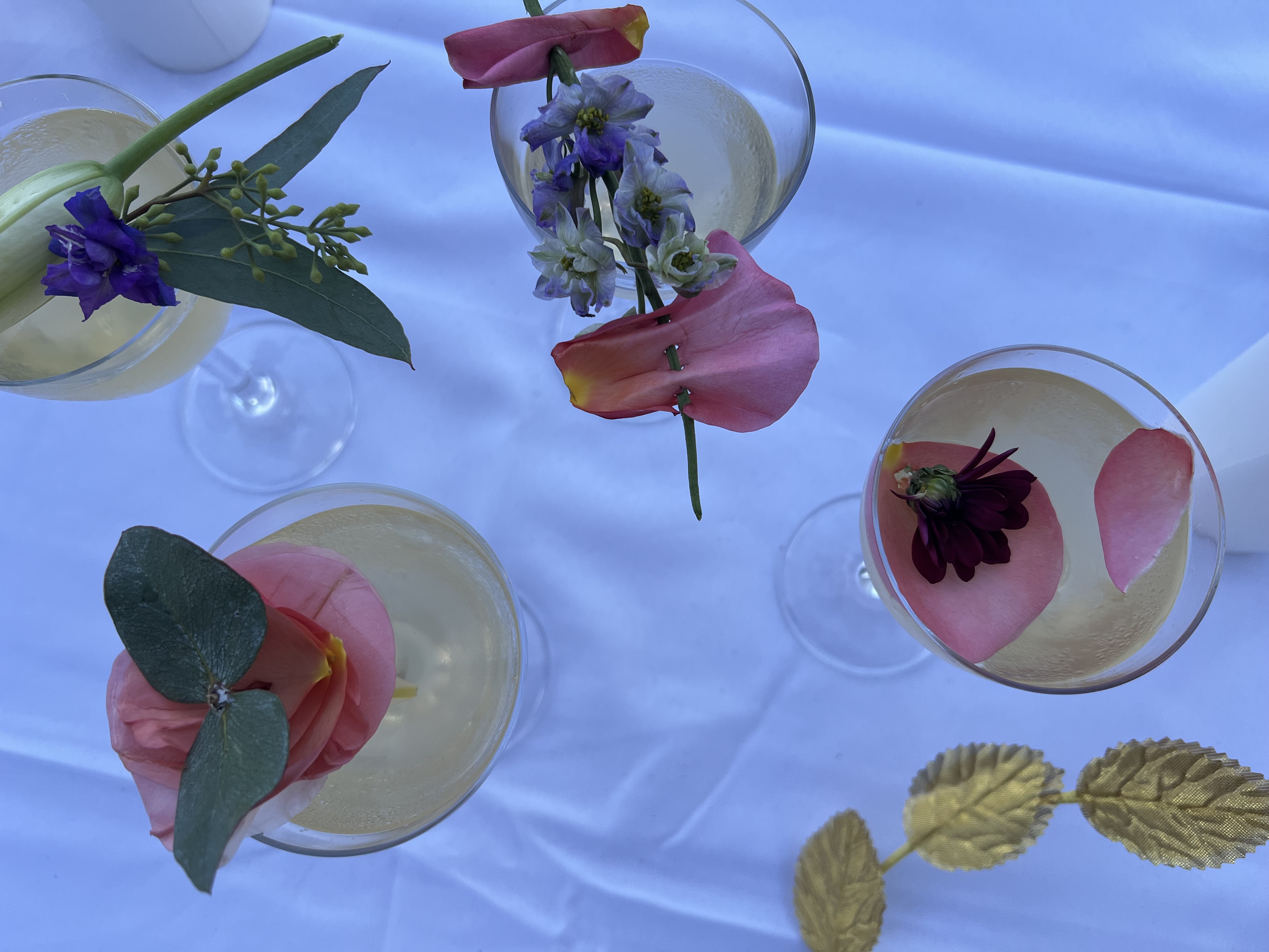 LA Private Event garnish closeup