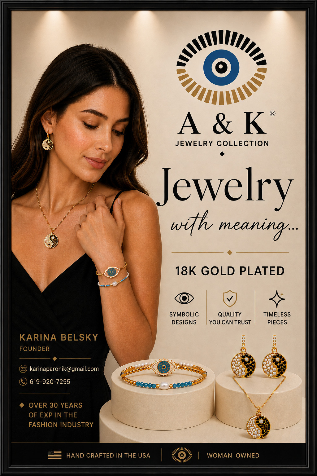 A&K Jewelry Collection — Contact