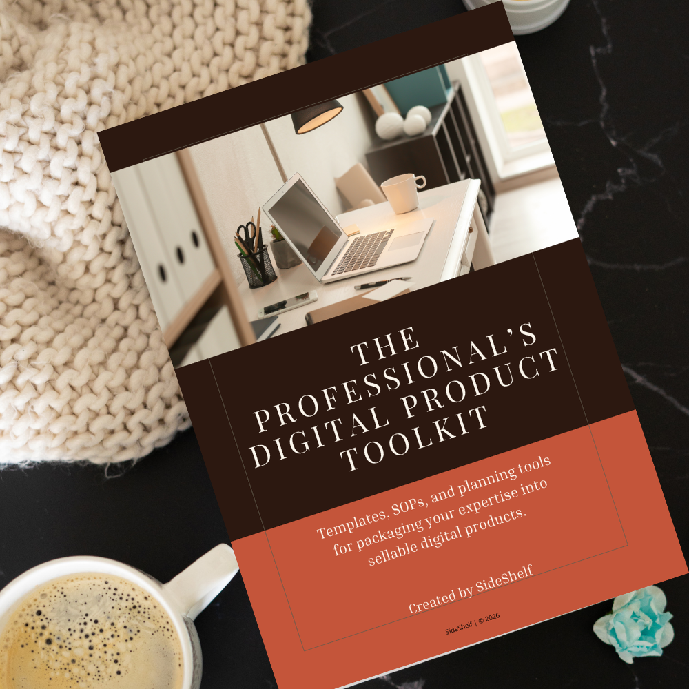 The Professional's Digital Product Toolkit