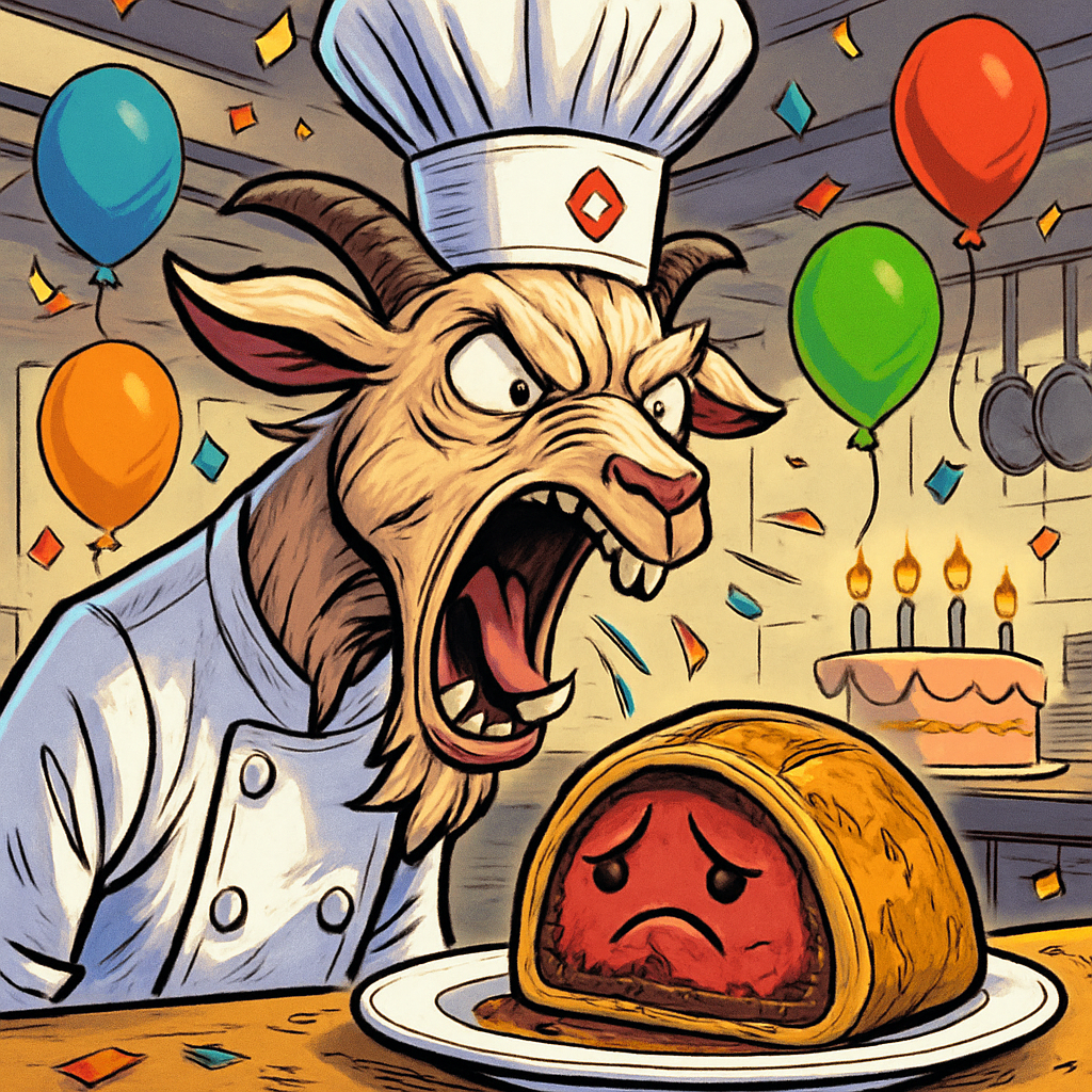 Gordon Ramsay birthday tribute — screaming goat spirit animal