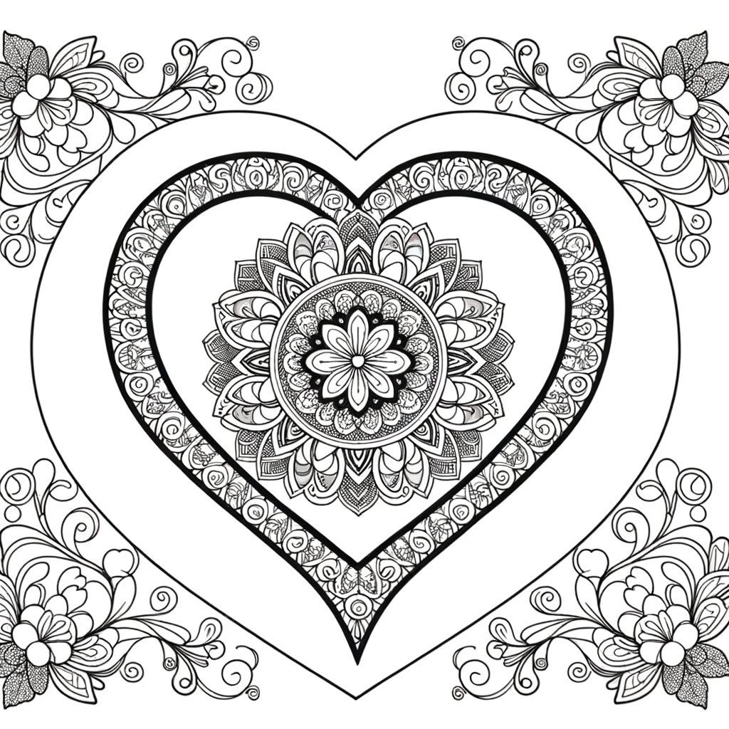 Coloriage Mandala Entrelacs gratuit à imprimer