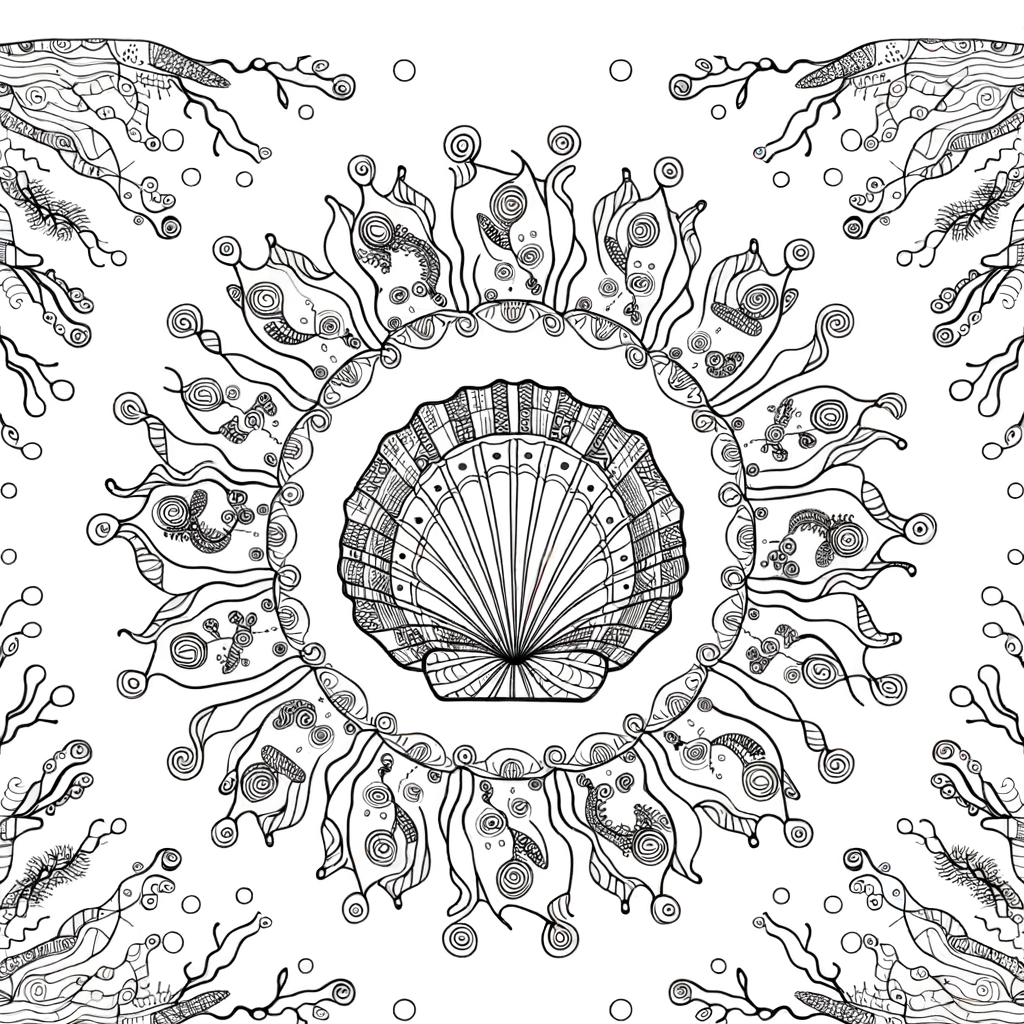 Coloriage Mandala Flocon de Neige gratuit à imprimer