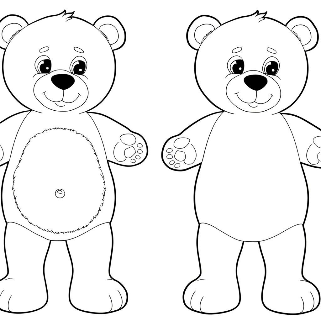Coloriage Coloriage Ourson gratuit à imprimer