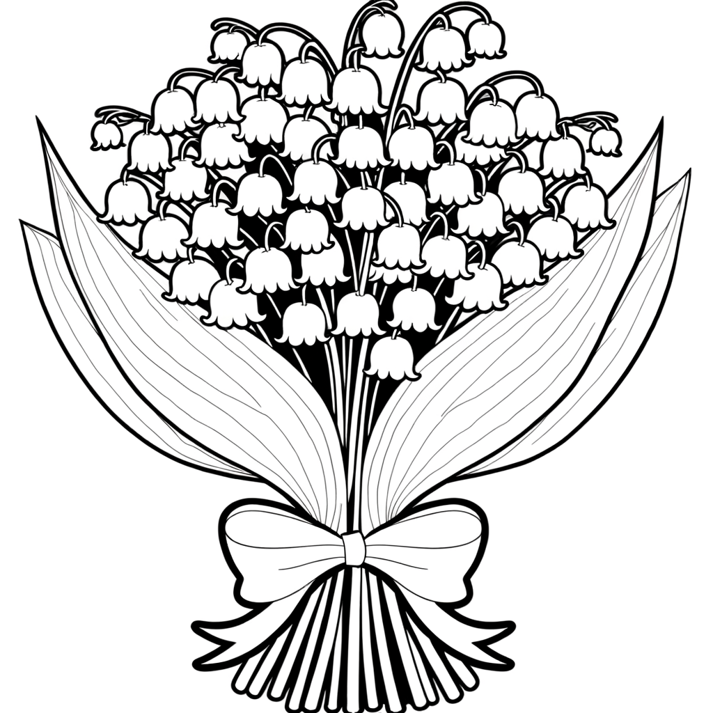 Coloriage Muguet