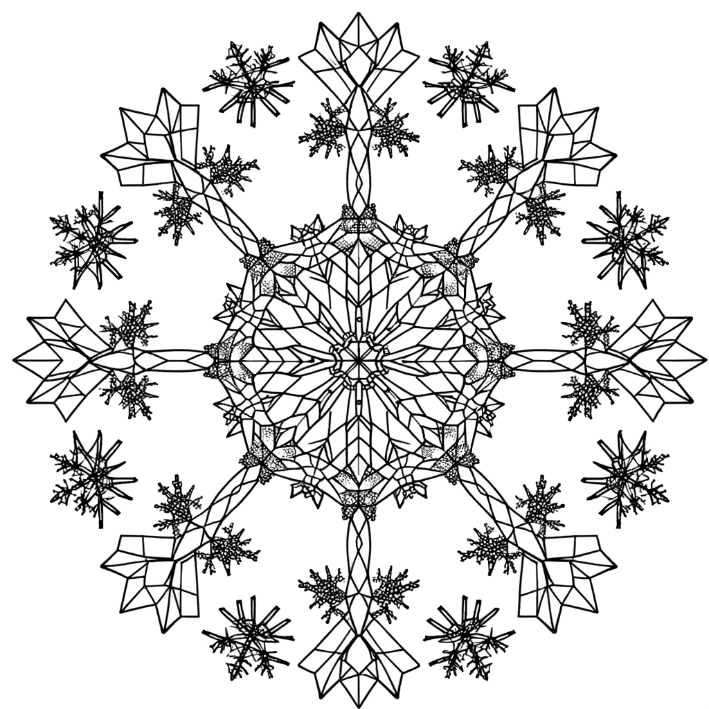 Coloriage Mandala Cœurs gratuit à imprimer