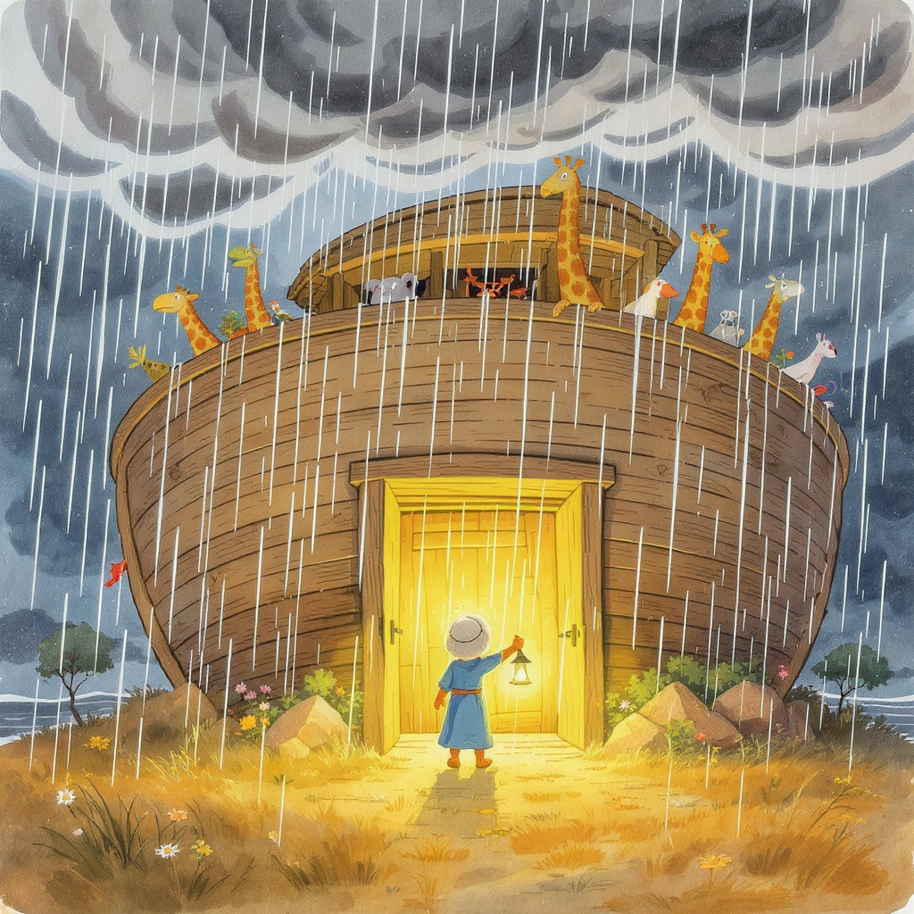 Rain on the Boat