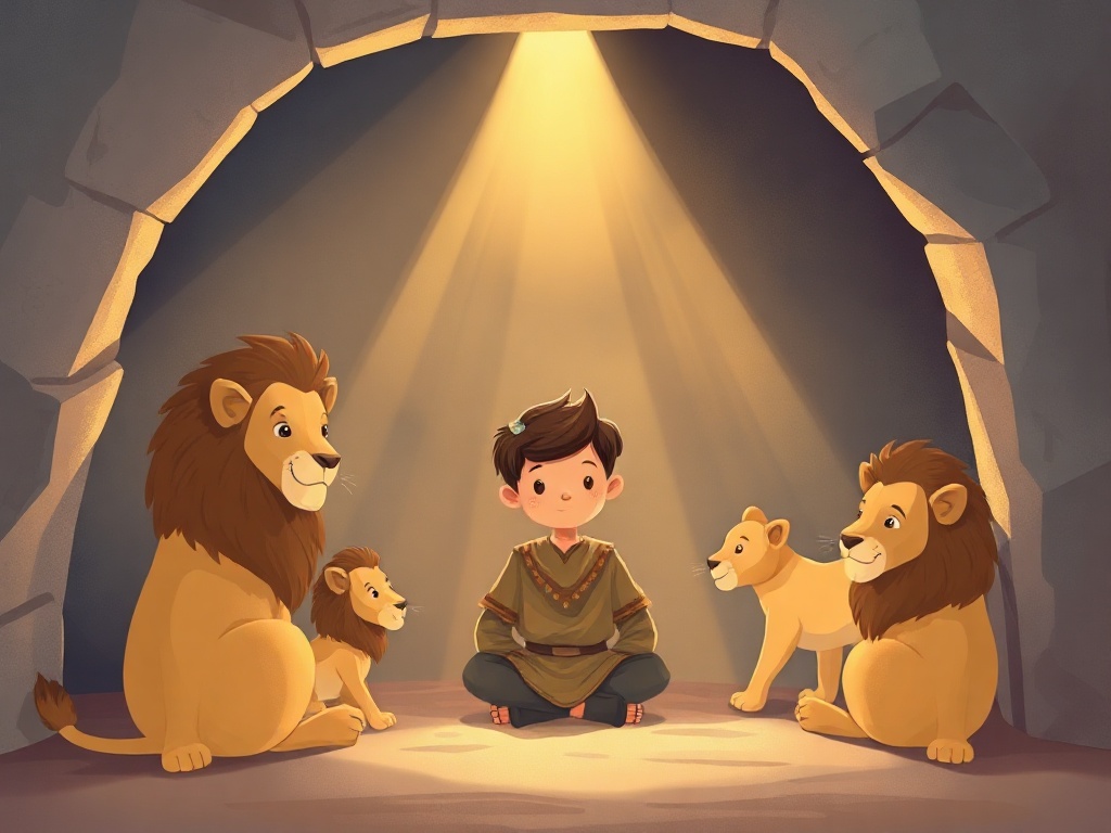 Dan in a Den