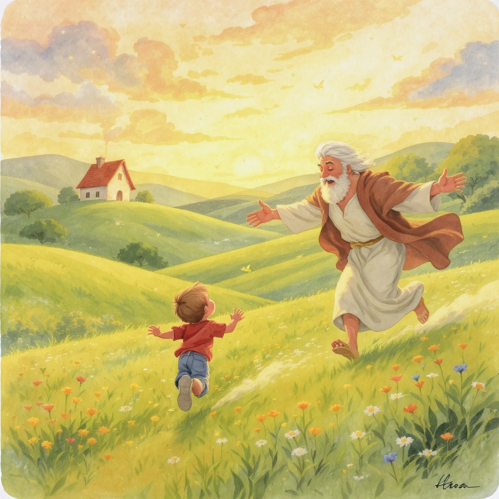His Dad Ran