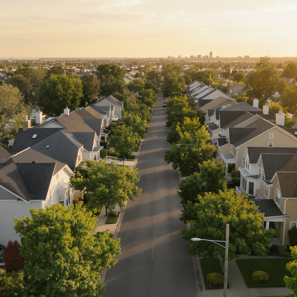 Residential neighborhood — your local foreclosure recovery agent